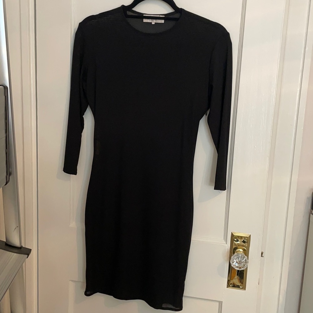 House of CB mesh dress w/ lining